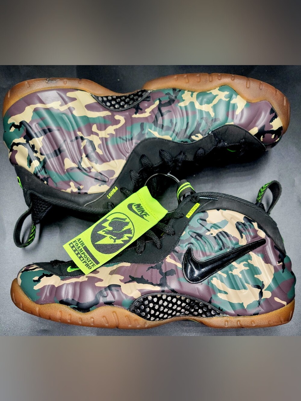 Nike Air Foamposite Pro PRM LE Forest Camo Sz 13 Men